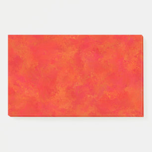 Post-it® Motif Abstrait Orange Rouge