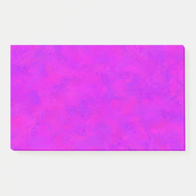 Post-it® Motif Abstrait Rose Violet (Devant)