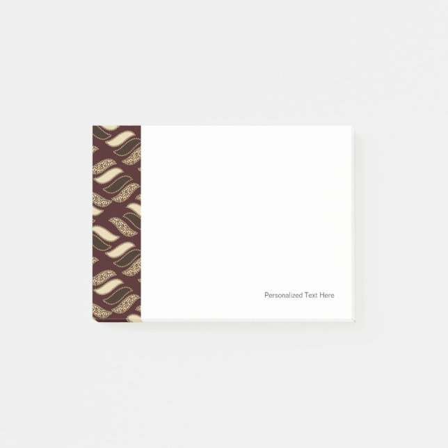 Post-it® Motif africain 2 de peau de guépard (Devant)