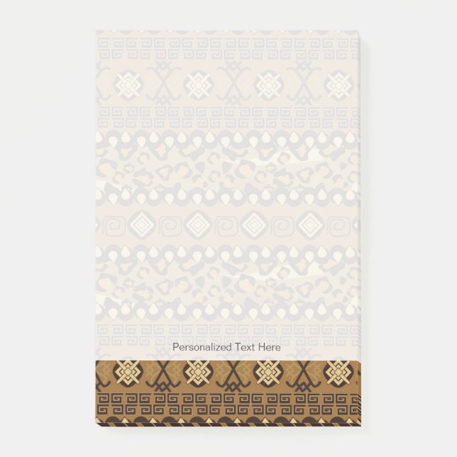 Post-it® motif africain de la peau de guépard (Devant)