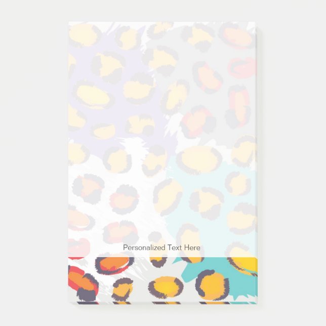 Post-it® motif animal sauvage (Devant)