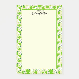 Post-it® Motif Apple Une note de la mignonne de professeur