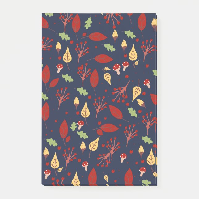 Post-it® Motif automne chute (Devant)
