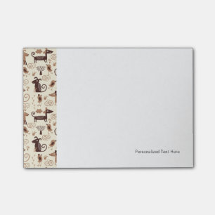 Post-it® motif aux chiens mignons
