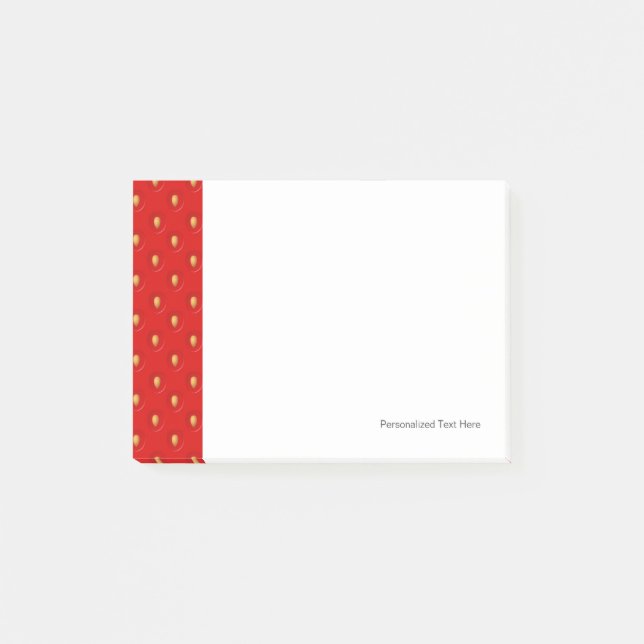 Post-it® Motif aux fraises (Devant)