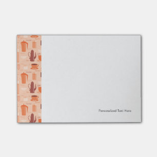 Post-it® Motif avec boissons et texte