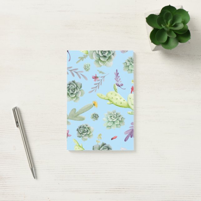 Post-it® Motif Cactus 10 (Bureau)