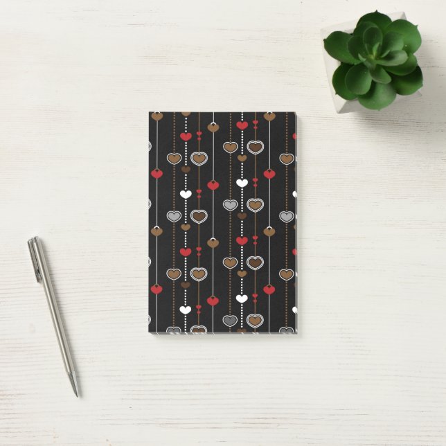 Post-it® Motif Cœurs 28 (Bureau)