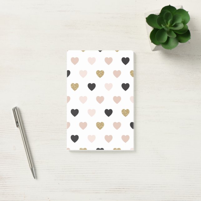 Post-it® Motif Cœurs 31 (Bureau)