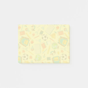 Post-it® Motif d'approvisionnement scolaire