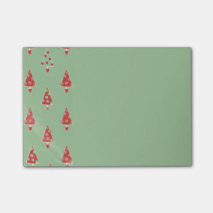 Post-it® Motif d'arbre de Noël mignon