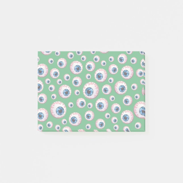 Post-it® motif de balle verte (Devant)