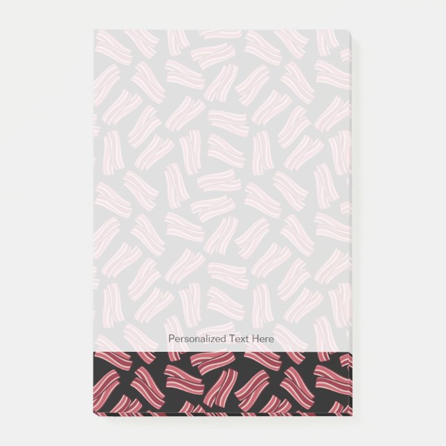 Post-it® Motif de bandes de lard (Devant)