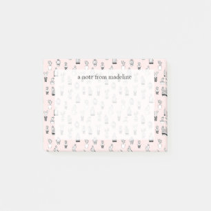 Post-it® Motif de Cactus à main fine