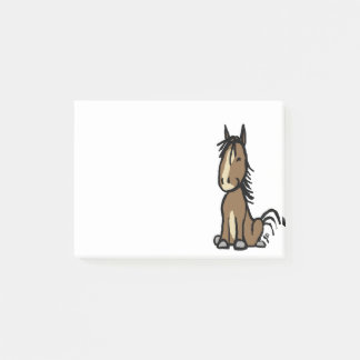 Post-it® Motif de Cheval coloré