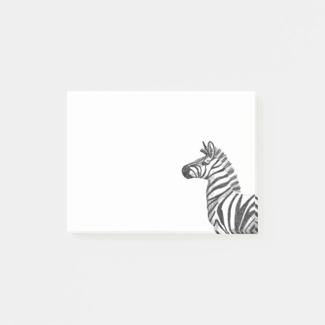 Post-it® Motif de Cheval coloré (Devant)