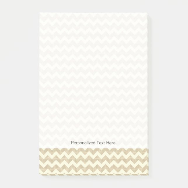 Post-it® Motif de Chevron (Devant)