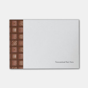 Post-it® Motif de chocolat