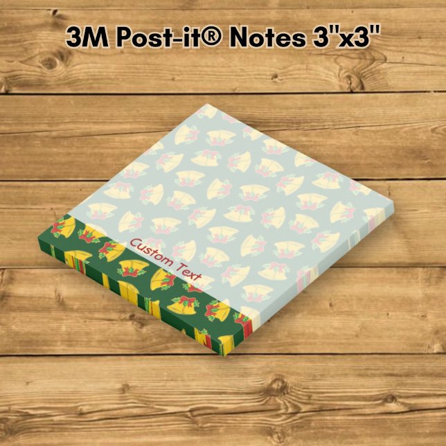 Post-it® Motif de cloches de Noël (Créateur téléchargé)