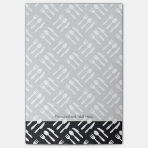 Post-it® Motif de couteau de cuillère de fourchette