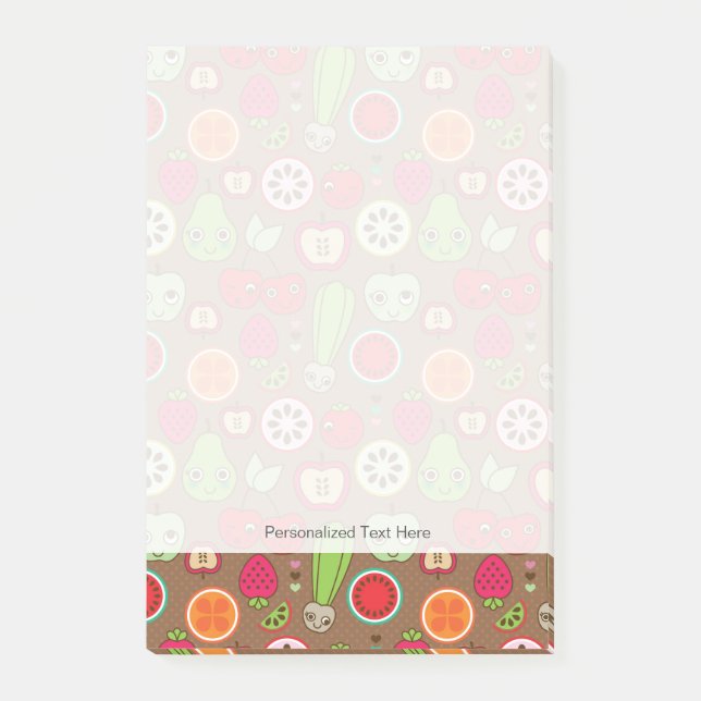 Post-it® Motif de cuisine de fruit (Devant)