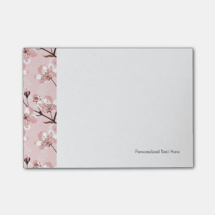 Post-it® Motif de fleurs de fleurs de cerisier