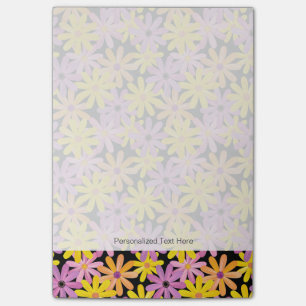 Post-it® motif de fleurs de Gerbera, arrière - plan