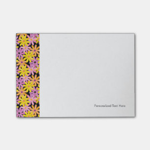 Post-it® motif de fleurs de Gerbera, arrière - plan