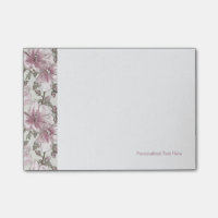 Motif de fleurs rose amorti de ketmie