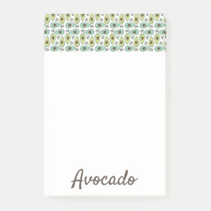 Post-it® Motif de fruit d'avocat 