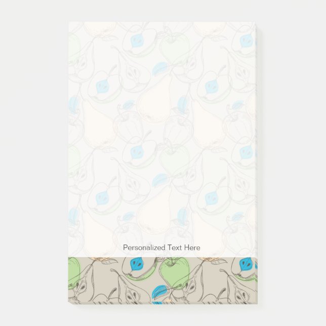 Post-it® Motif de fruits (Devant)