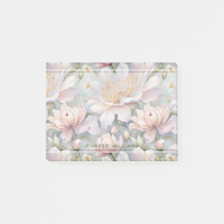 Post-it® Motif de jolies fleurs Peyonies Floral