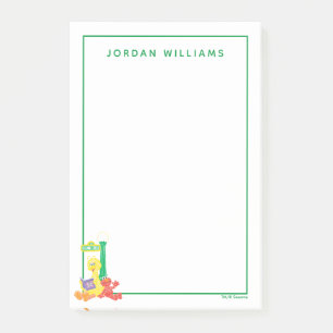 Post-it® Motif de la rue Sésame du dimanche