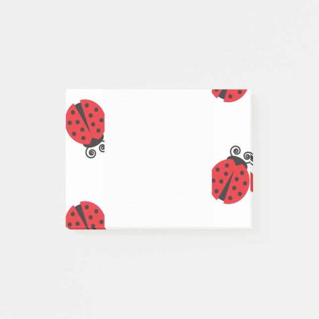 Post-it® Motif de Ladybug (Devant)