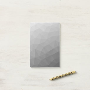 Post-it® Motif de maillage géométrique gris