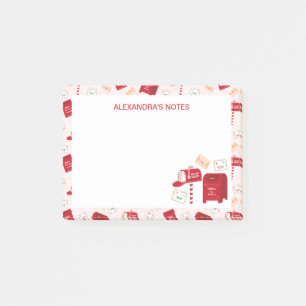 Post-it® Motif de messagerie de Noël personnalisé