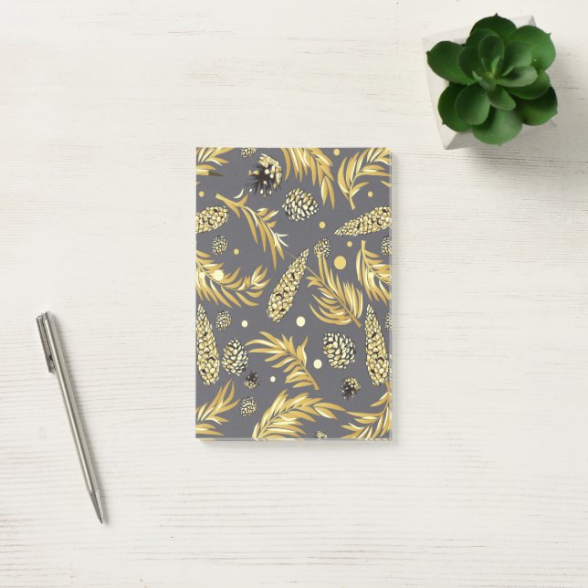 Post-it® Motif de Noël, Pine Snow 2 (Bureau)