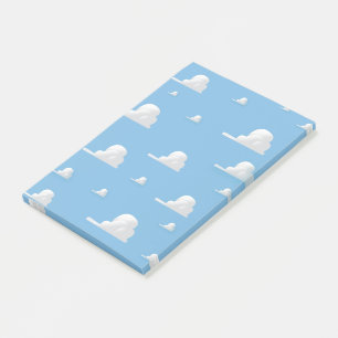 Post-it® Motif de nuage de dessin animé mignon