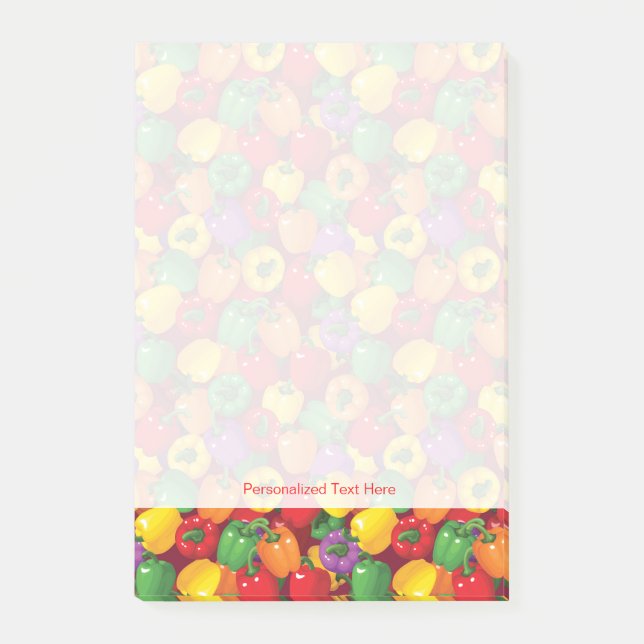 Post-it® Motif de paprika (Devant)