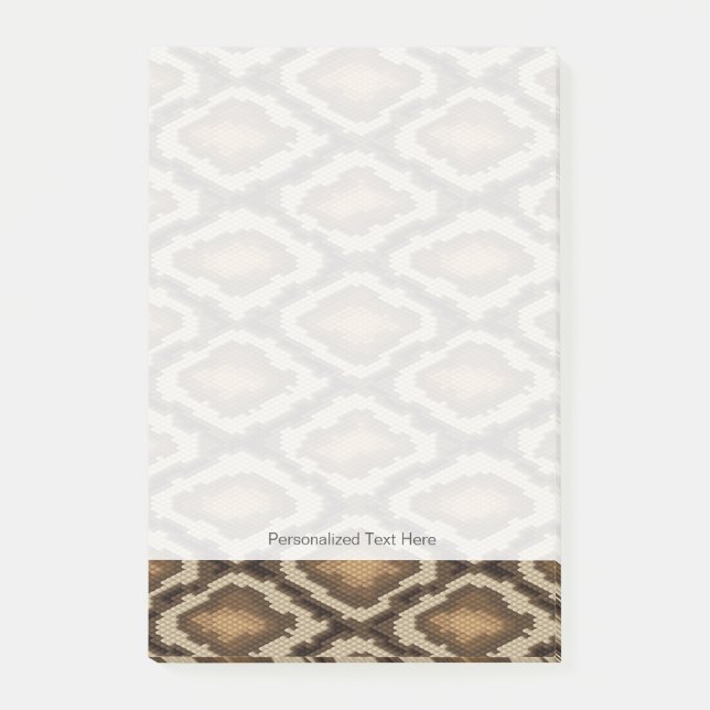 Post-it® motif de peau de serpent python 2 (Devant)