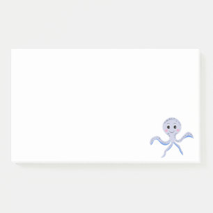 Post-it® Motif de Pieuvre Mignonne