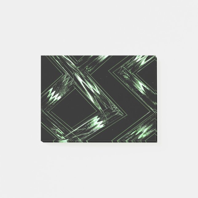 Post-it® Motif de pin en perspective (Devant)