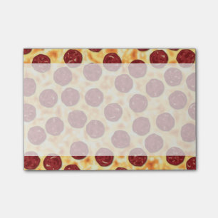 Post-it® Motif de pizza de pepperoni