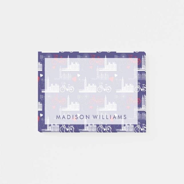 Post-it® Motif de points de repère de Londres (Devant)