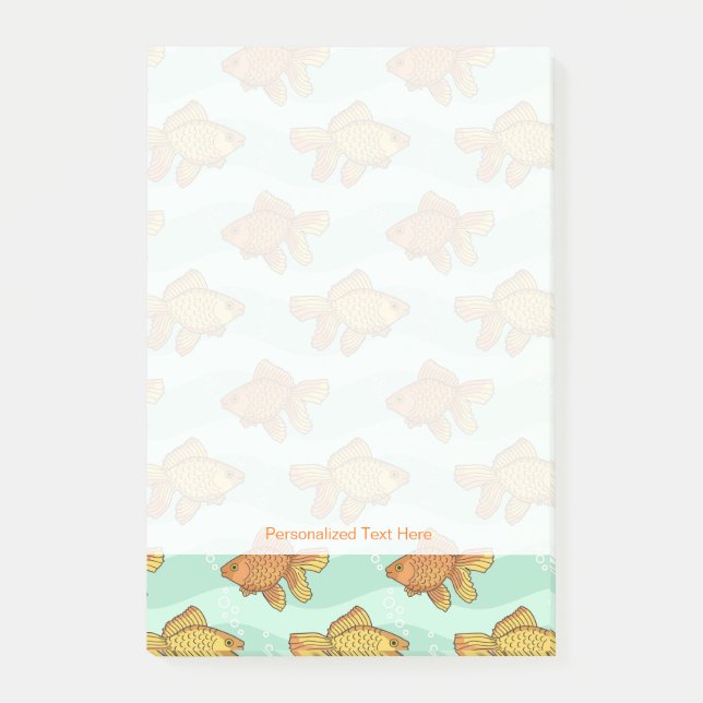 Post-it® motif de poisson (Devant)