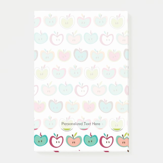 Post-it® Motif de pomme mignon (Devant)