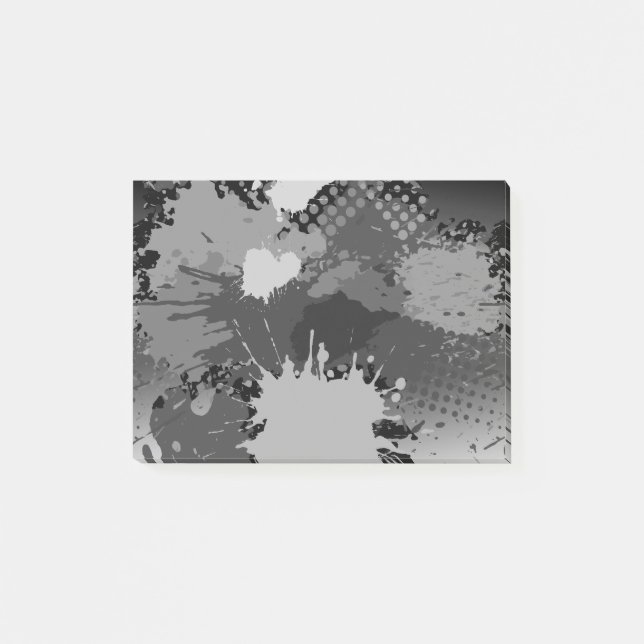 Post-it® Motif de projection de peinture 2 (Devant)