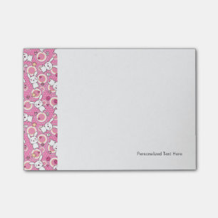 Post-it® motif de rose de kawaii