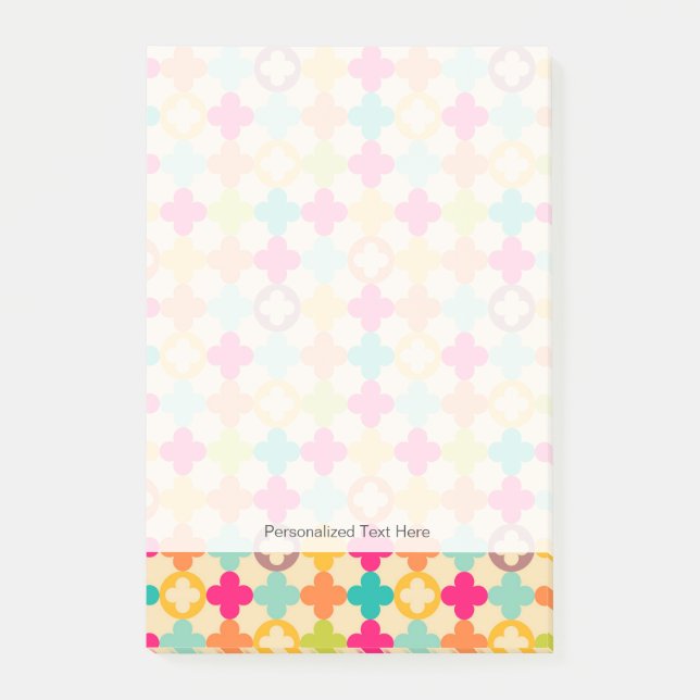 Post-it® motif de rosette médiéval Vintage (Devant)