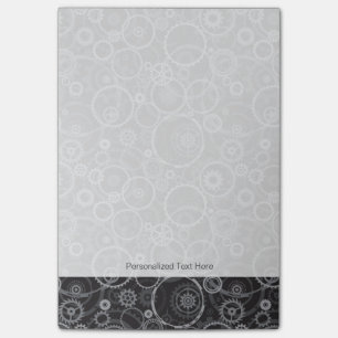 Post-it® Motif de roues dentées